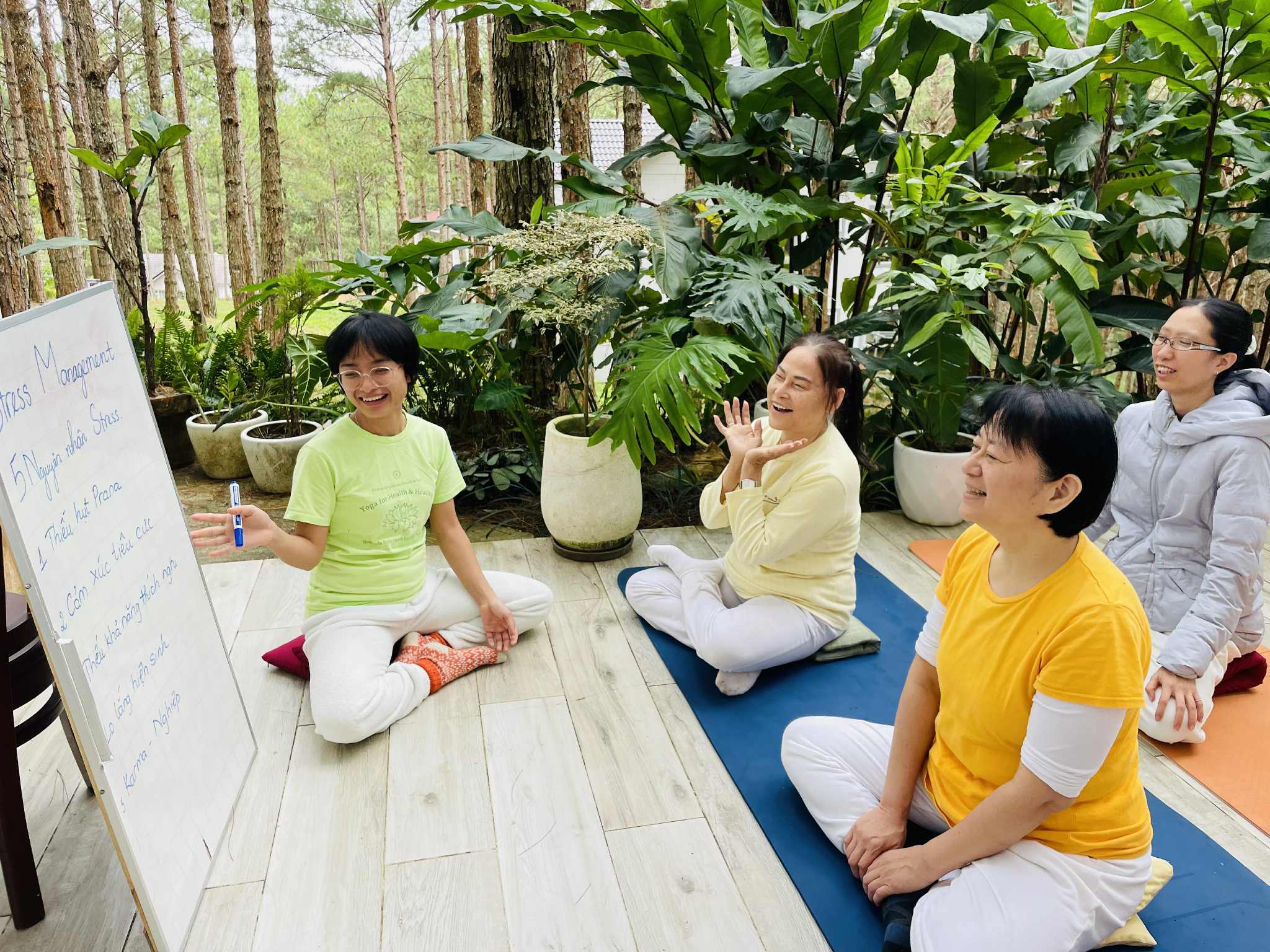 Thực hành phương pháp Yoga cổ điển cho stress