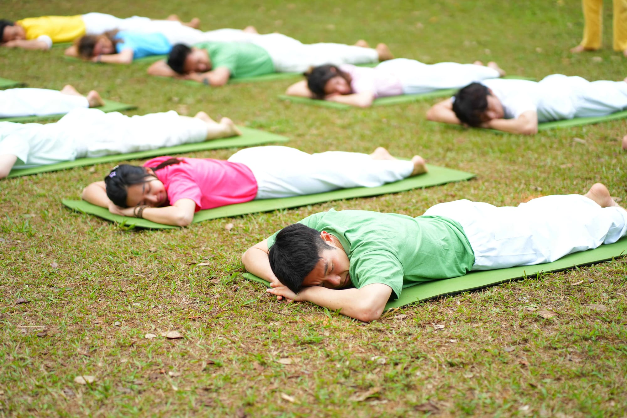Final relaxation — the part beginners are most tempted to skip
